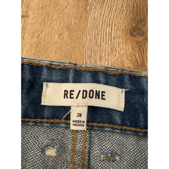 RE/DONE Womens 70s Stove Pipe Jean Size 28 - Picture 3 of 12